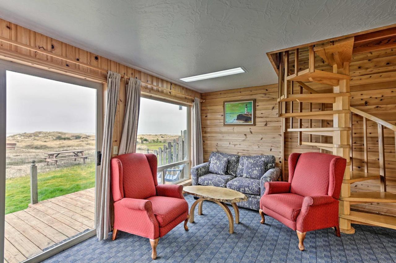 Sanderling Sea Cottages, Unit 3 With Private Balcony Waldport Zewnętrze zdjęcie