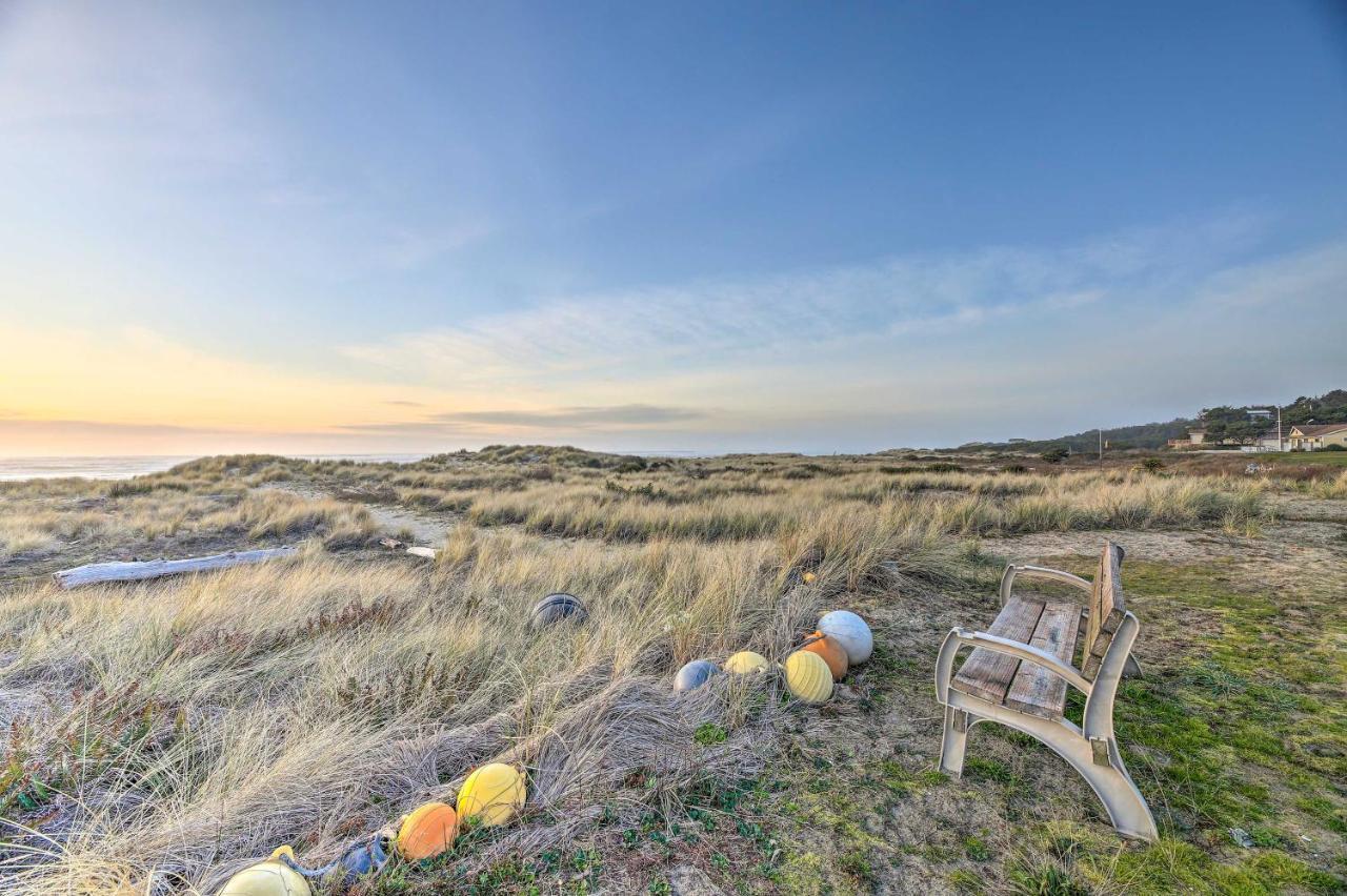 Sanderling Sea Cottages, Unit 3 With Private Balcony Waldport Zewnętrze zdjęcie